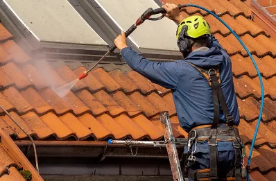 Démoussage et hydrofuge de toiture à Rottier